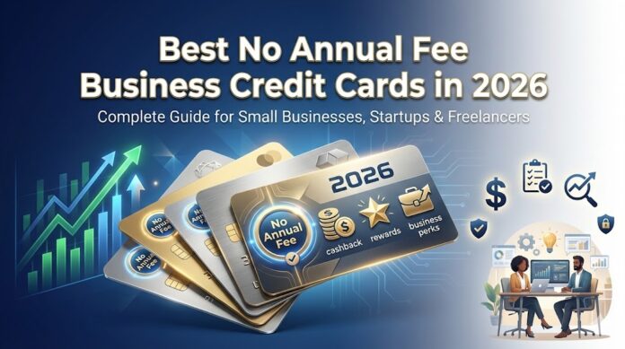 Best No Annual Fee Business Credit Cards in 2026 – Complete Guide for Small Businesses